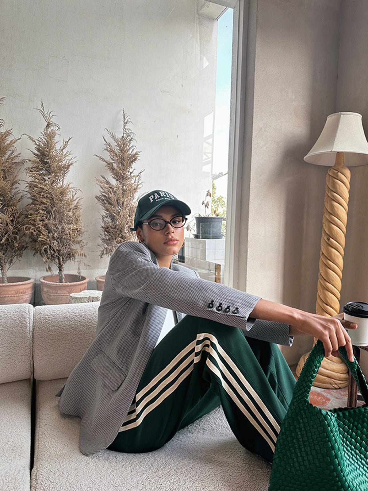 Patchwork Stribede Bukser til Kvinder – Kreative, Komfortable og Afslappede - My Store