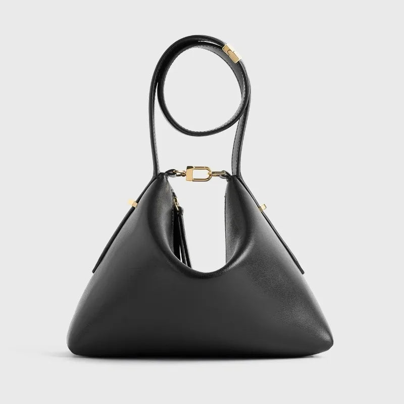 Elegant Læder Skuldertaske til Kvinder – Minimalistisk og Alsidig - My Store