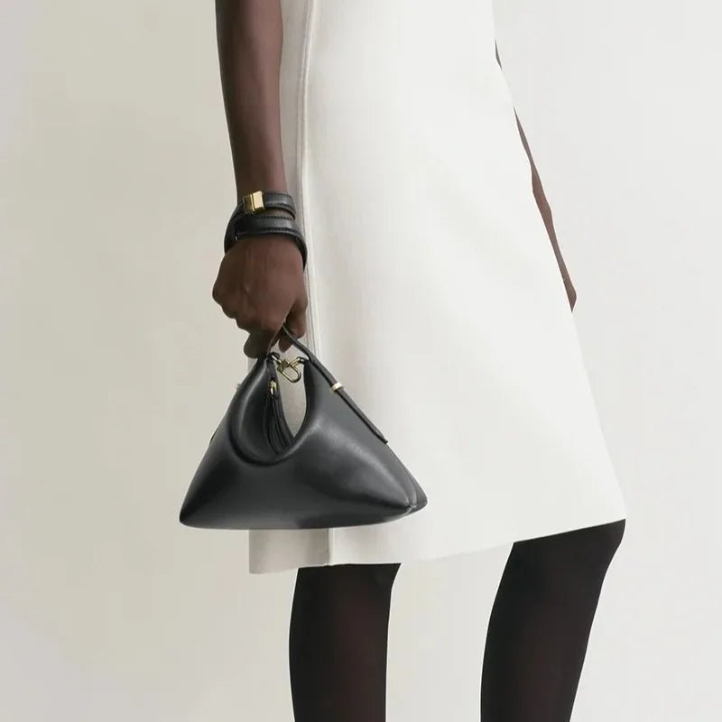 Elegant Læder Skuldertaske til Kvinder – Minimalistisk og Alsidig - My Store