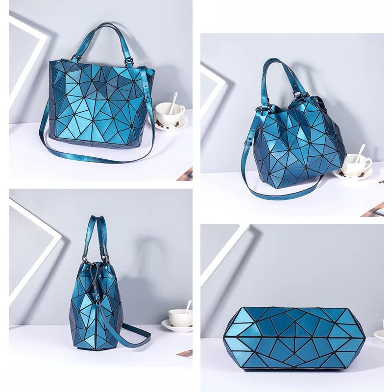 Geometrisk Diamond Håndtaske – Moderne, Praktisk og Stilfuld - My Store
