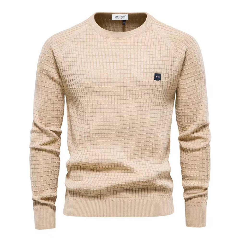 Moderne Strik Sweater til Mænd – Let, Blød og Stilfuld - My Store