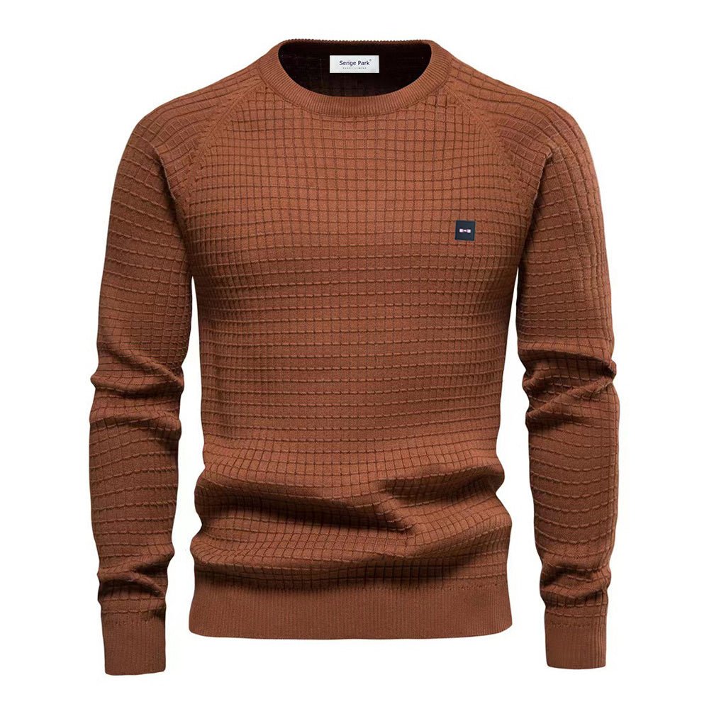 Moderne Strik Sweater til Mænd – Let, Blød og Stilfuld - My Store