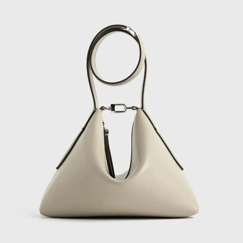 Elegant Læder Skuldertaske til Kvinder – Minimalistisk og Alsidig - My Store